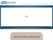 Tablet Screenshot of ebep.org.br